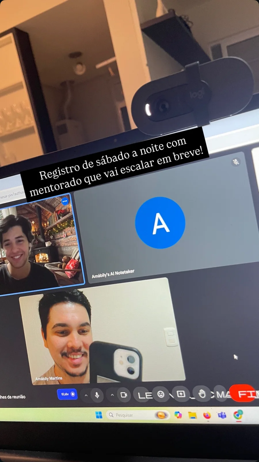 Call com mentorado